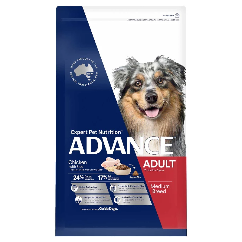 - Royal Canin dog food recommendationAdvance Dog Food Adult Medium Breed Chicken with Rice - Royal Canin dog food recommendationAdvance Dog Food Adult Medium Breed Chicken with Rice
