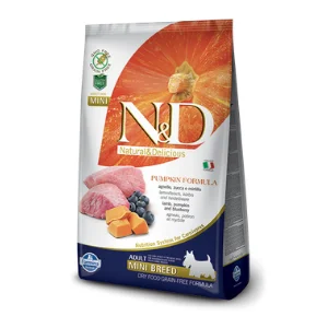 - Dog food for pregnancy and lactationFarmina N&D Pumpkin Lamb & Blueberry Mini Adult Dry Dog Food - Dog food for pregnancy and lactationFarmina N&D Pumpkin Lamb & Blueberry Mini Adult Dry Dog Food