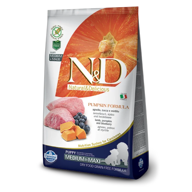 - Where to buy imported dog foodFarmina N&D Pumpkin Lamb & Blueberry Medium & Maxi Puppy Dry Dog Food - Where to buy imported dog foodFarmina N&D Pumpkin Lamb & Blueberry Medium & Maxi Puppy Dry Dog Food