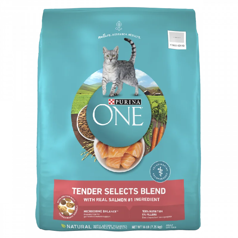- Purina Pro Plan cat food palatability Purina ONE Tender Selects Blend Real Salmon Dry Cat Food - Purina Pro Plan cat food palatability Purina ONE Tender Selects Blend Real Salmon Dry Cat Food