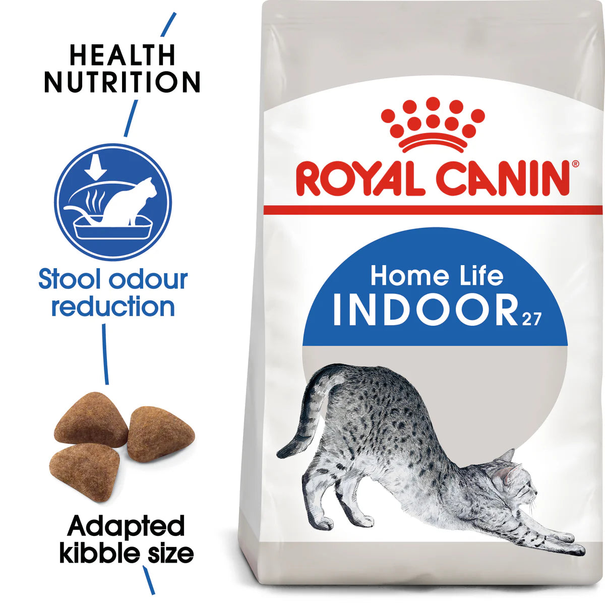 - Hairball control cat food Royal Canin Indoor27- Dry food for indoor adult cats (400kg/2kg/4kg/10kg ) - Hairball control cat food Royal Canin Indoor27- Dry food for indoor adult cats (400kg/2kg/4kg/10kg )