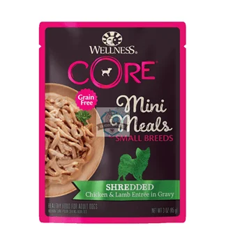 -Cost-effective dog foodWellness CORE Small Breed Mini Meals - Shredded Chicken & Lamb Wet Dog Food -Cost-effective dog foodWellness CORE Small Breed Mini Meals - Shredded Chicken & Lamb Wet Dog Food